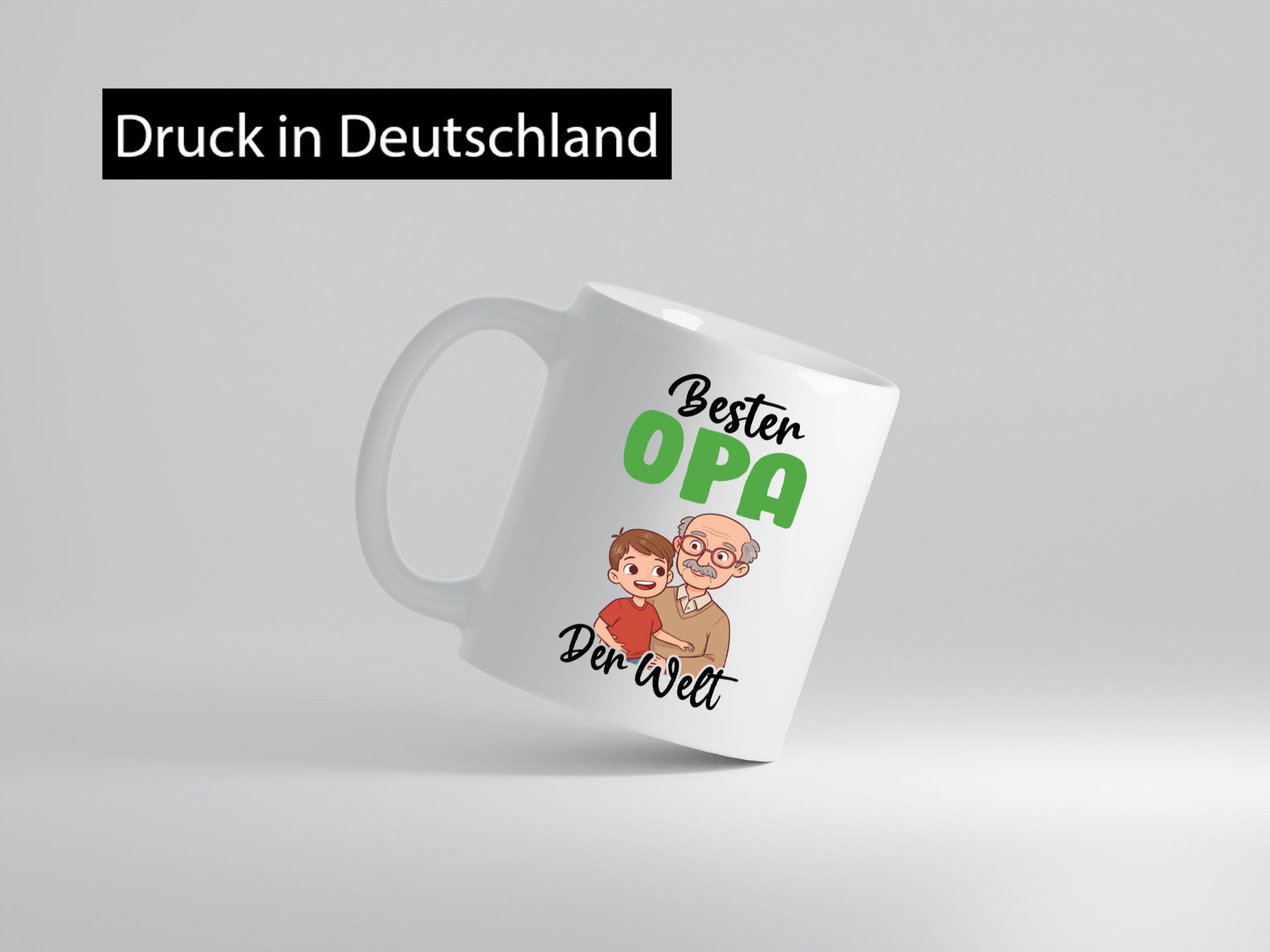 Bester Opa | Großvater Enkel Familie lustiger Spruch Geschenk Geschenkidee Tasse