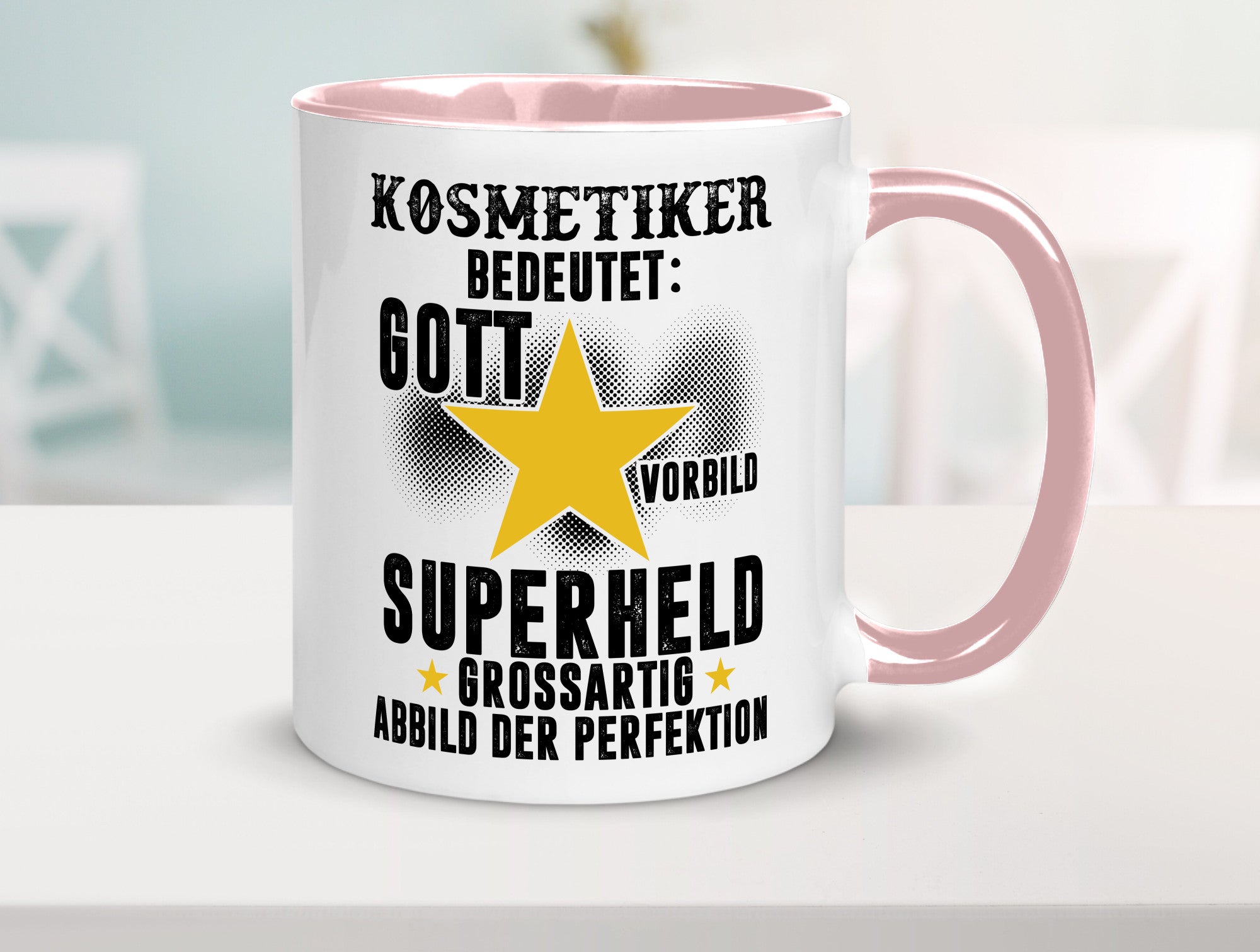 Bedeutung von Kosmetiker | Kosmetik Stylist Visagist Geschenkidee Humor Tasse