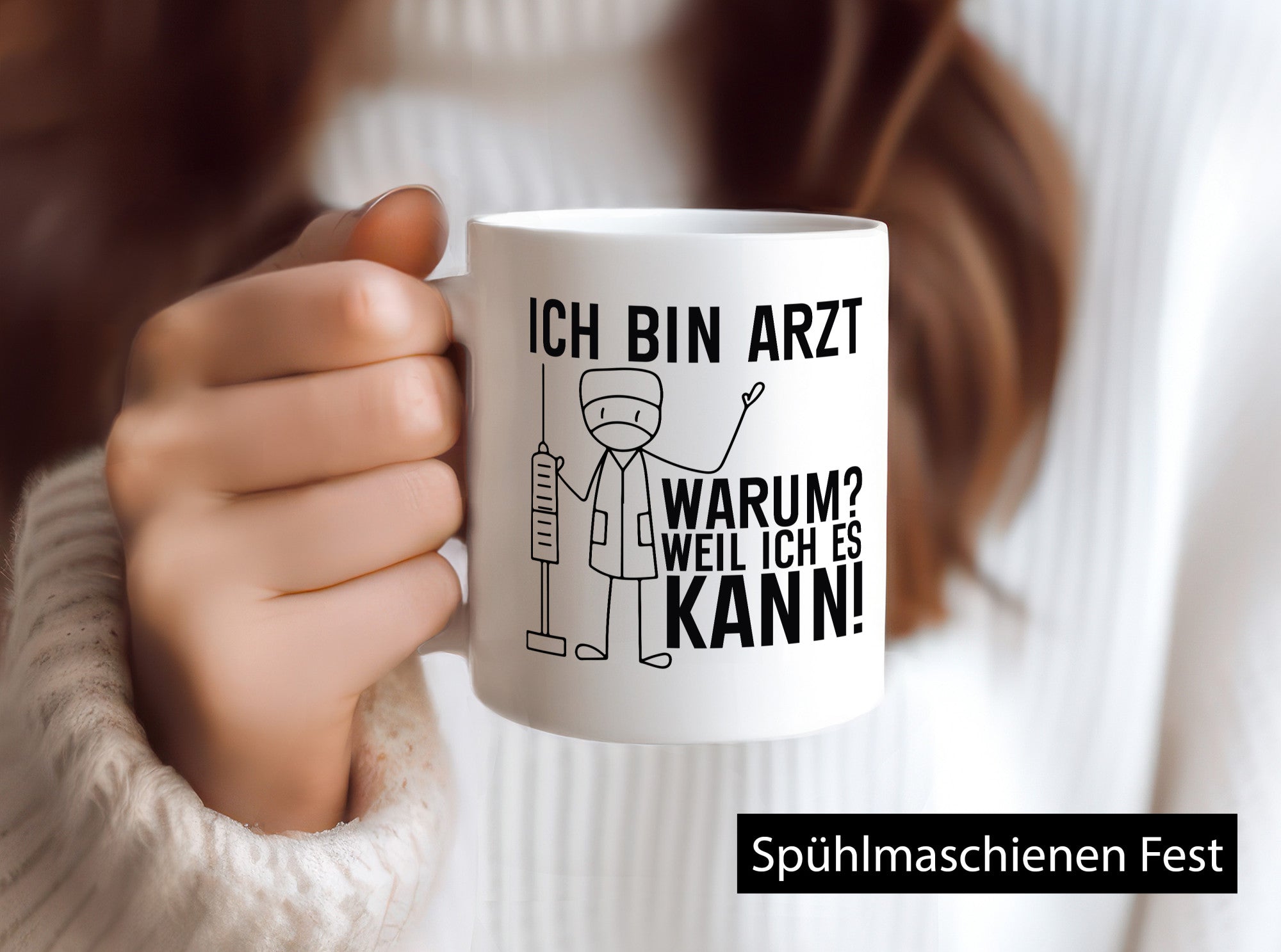 Ich bin Arzt weil es kann | Ärzte Doktor Klinik Geschenk Humor Geschenkidee
