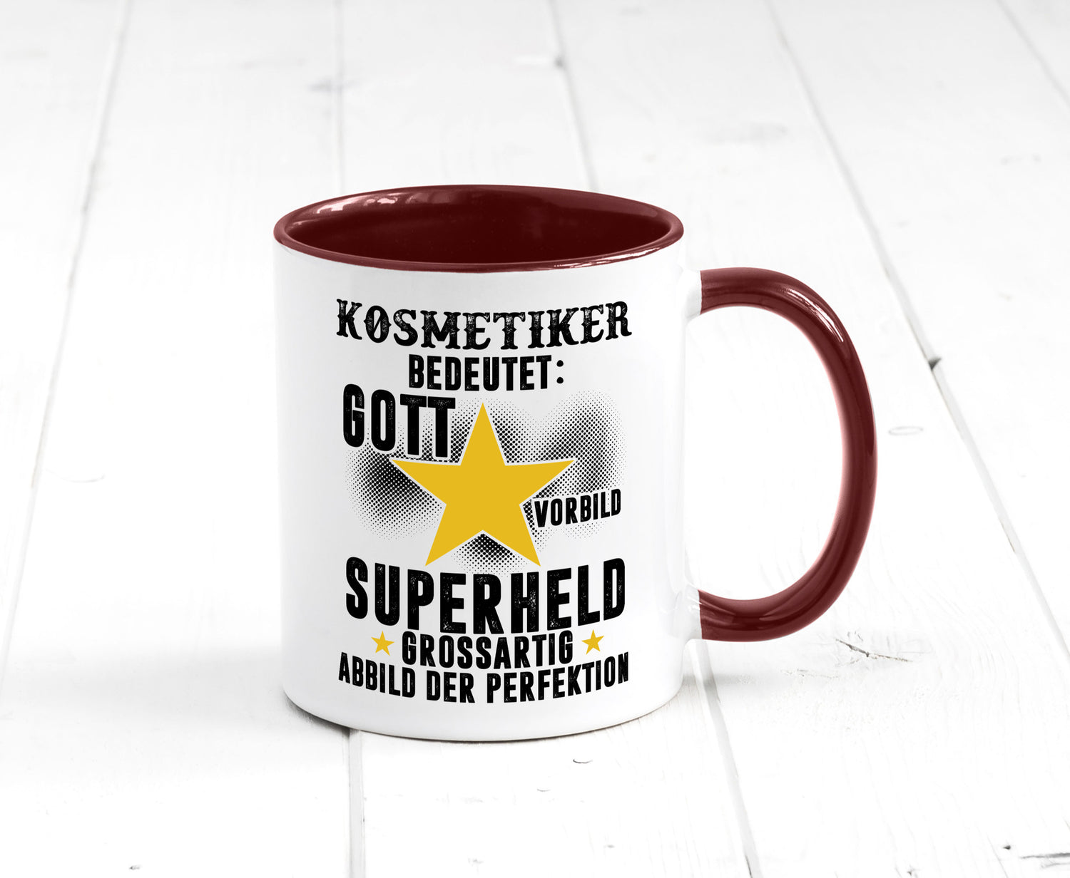 Bedeutung von Kosmetiker | Kosmetik Stylist Visagist Geschenkidee Humor Tasse