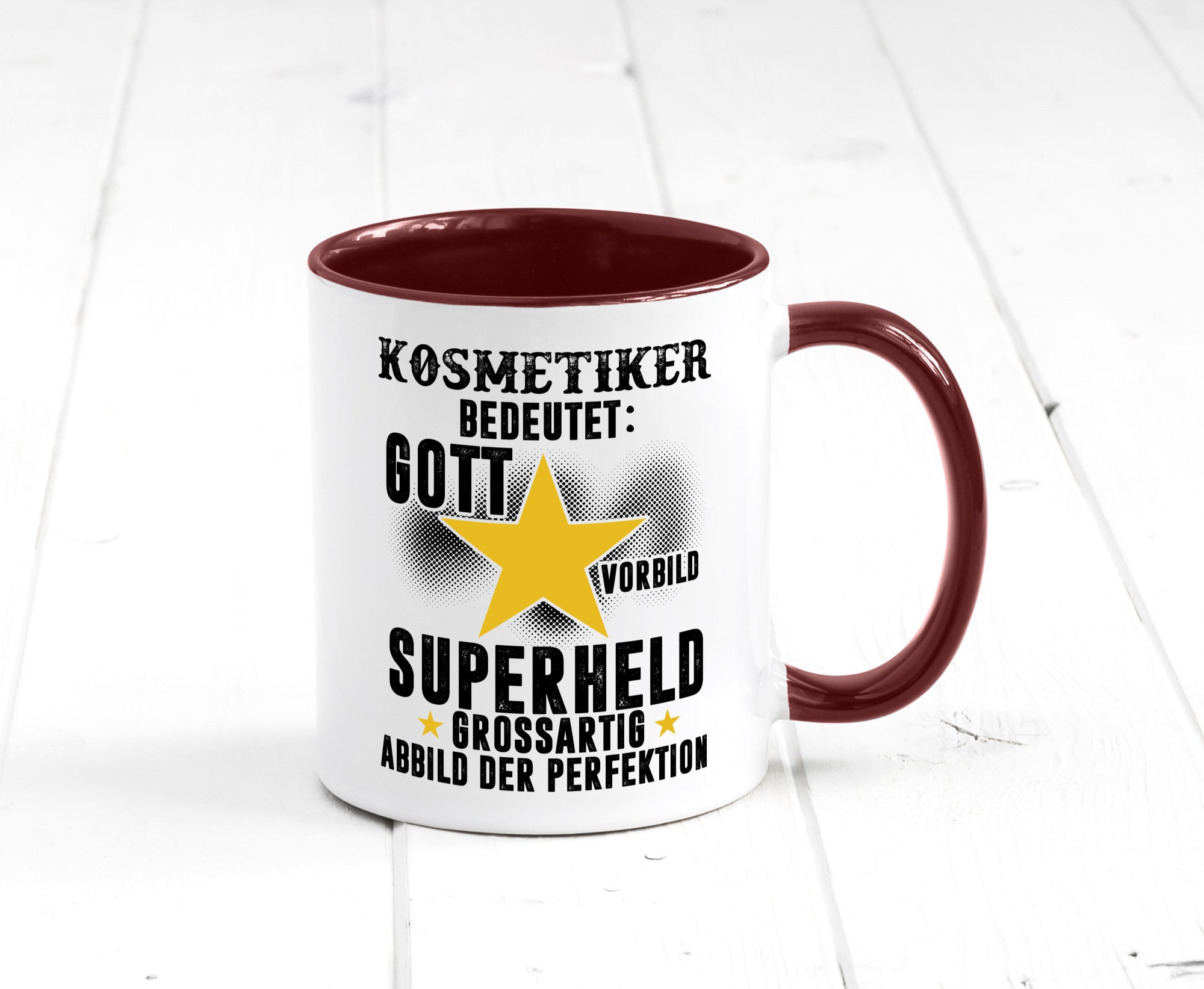 Bedeutung von Kosmetiker | Kosmetik Stylist Visagist Geschenkidee Humor Tasse