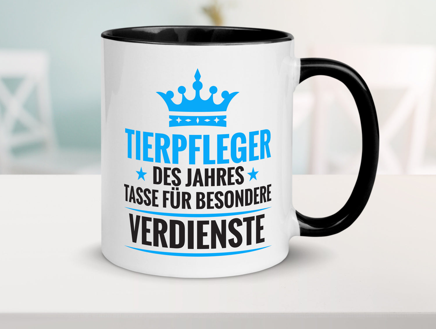 Besonderer Verdienst: Tierpfleger | Pflegeberuf Tierheim Humor Arbeit Kollegen