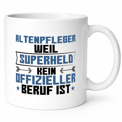 Superheld Altenpfleger | Pflegepersonal Altenheim lustig Humor Geschenkidee