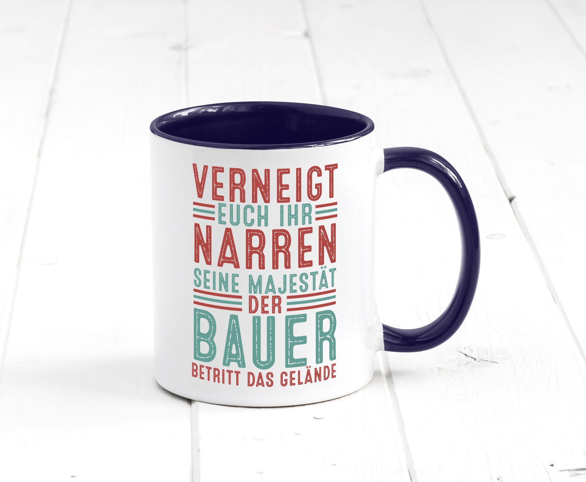 Verneigt euch: Bauer | Bauernhof Landwirtschaft v2 lustig Humor Geschenkidee