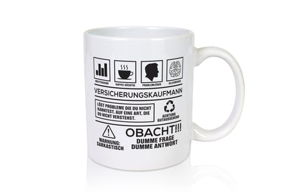 Achtung Probleme Versicherungskaufmann | Kaufmann Geschenk Humor Geschenkidee