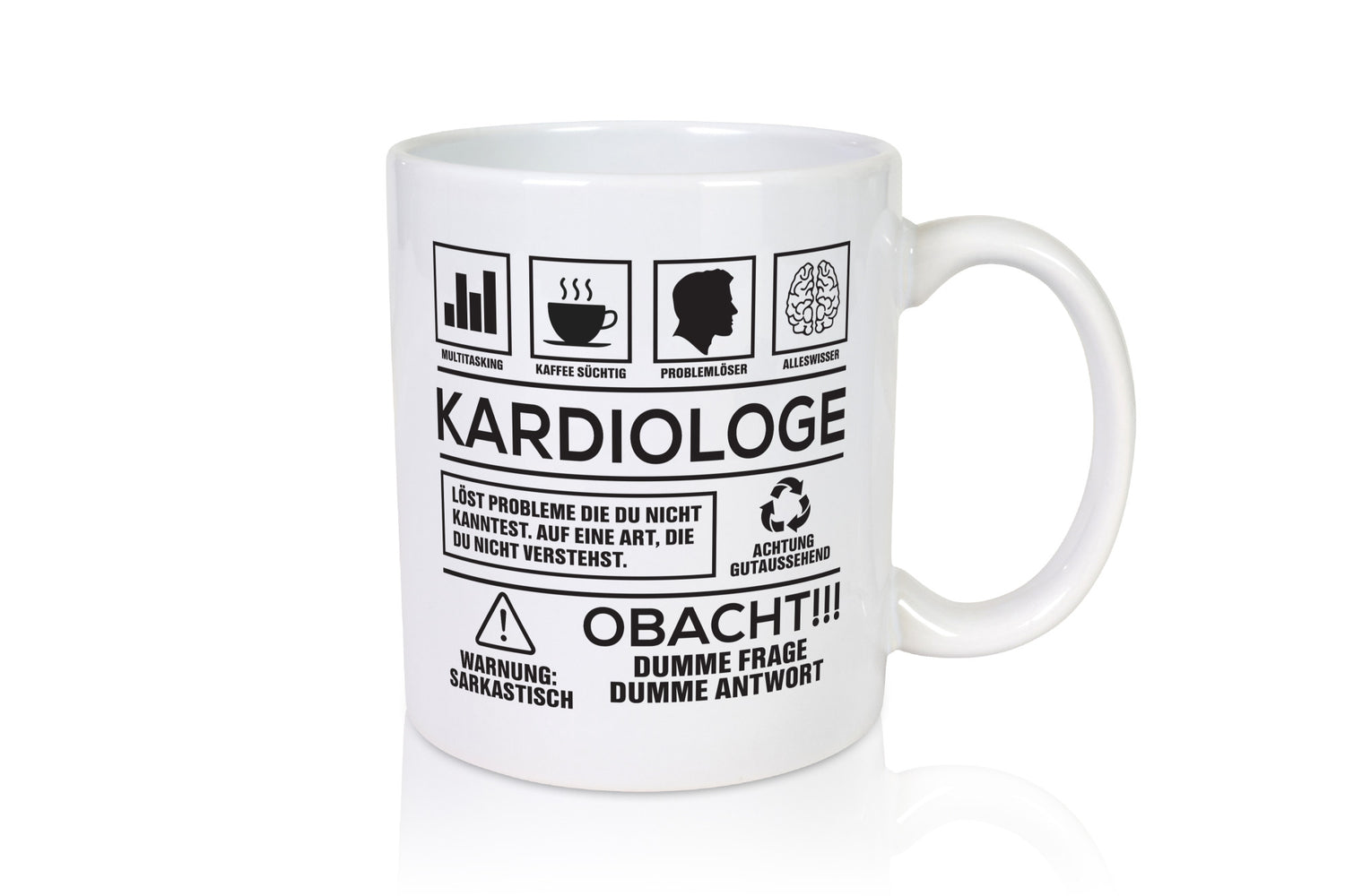 Attention Problems Cardiologist | Cardiology Gift Idea Humor Mug