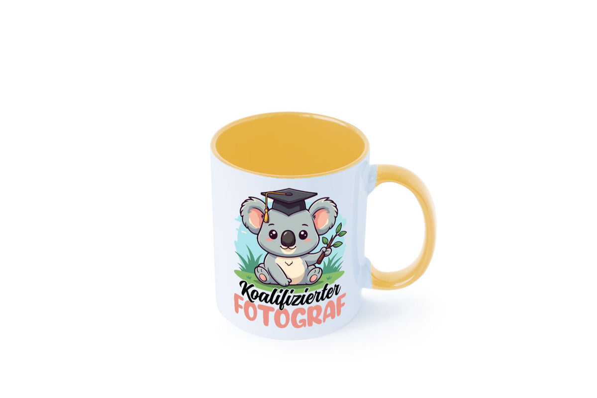 Koalifizierter Fotograf | Fotografie Kamera Geschenk Humor Geschenkidee Tasse