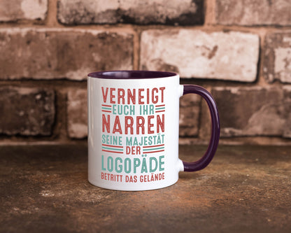 Verneigt euch: Logopäde | Sprachtherapie Geschenkidee Humor Tasse