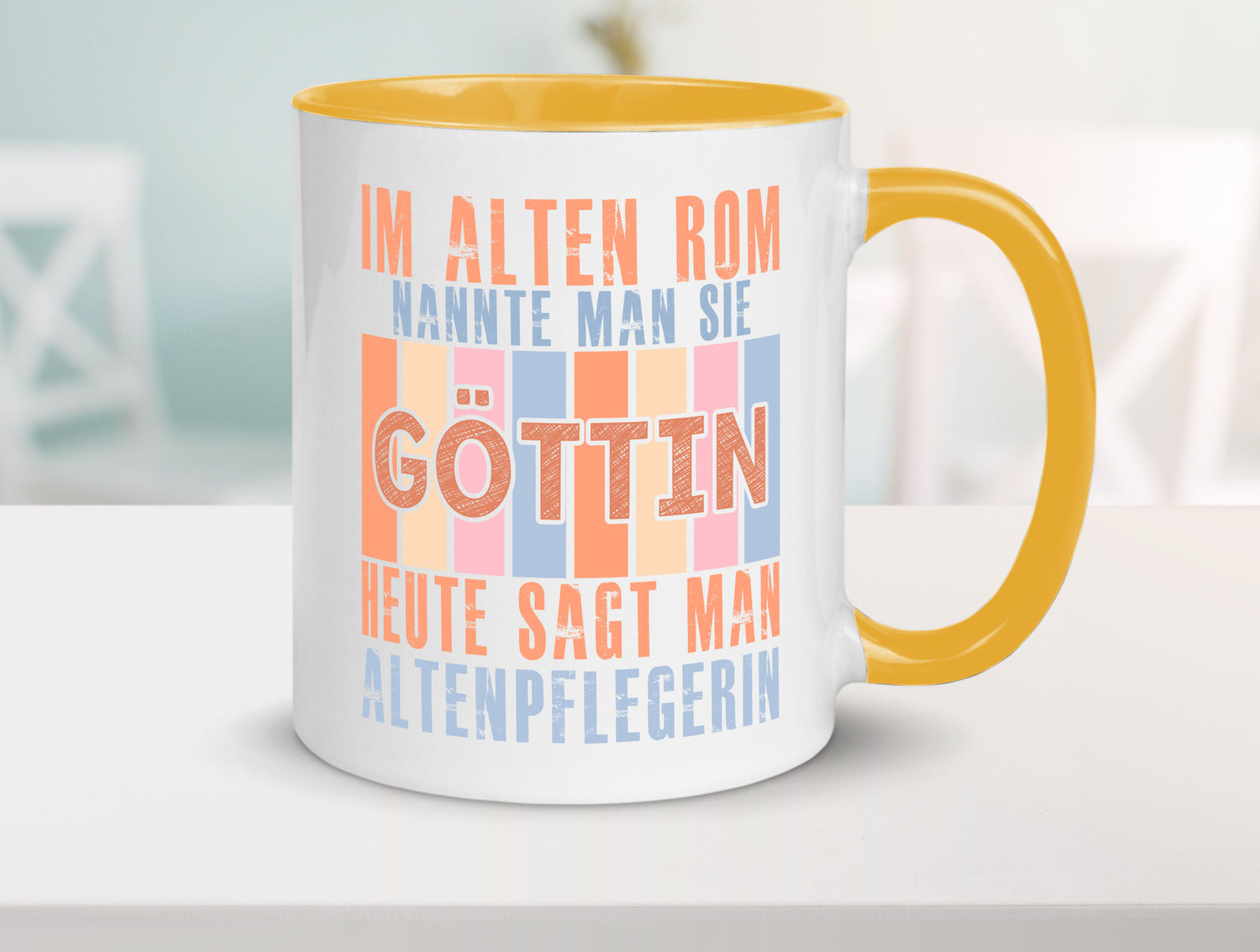 Heute sagt man: Altenpflegerin | Pflegepersonal Pflege Geschenk Humor