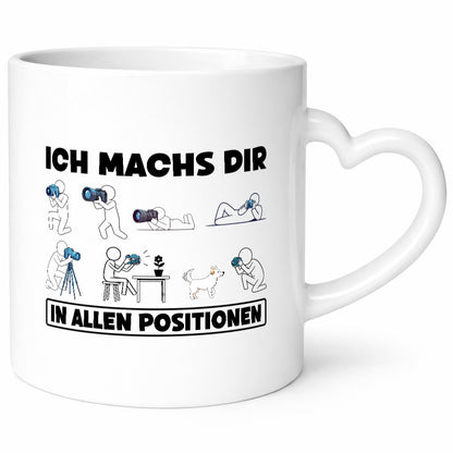 Ich machs dir in allen Positionen | Fotograf Fotografie v2 lustiger Spruch