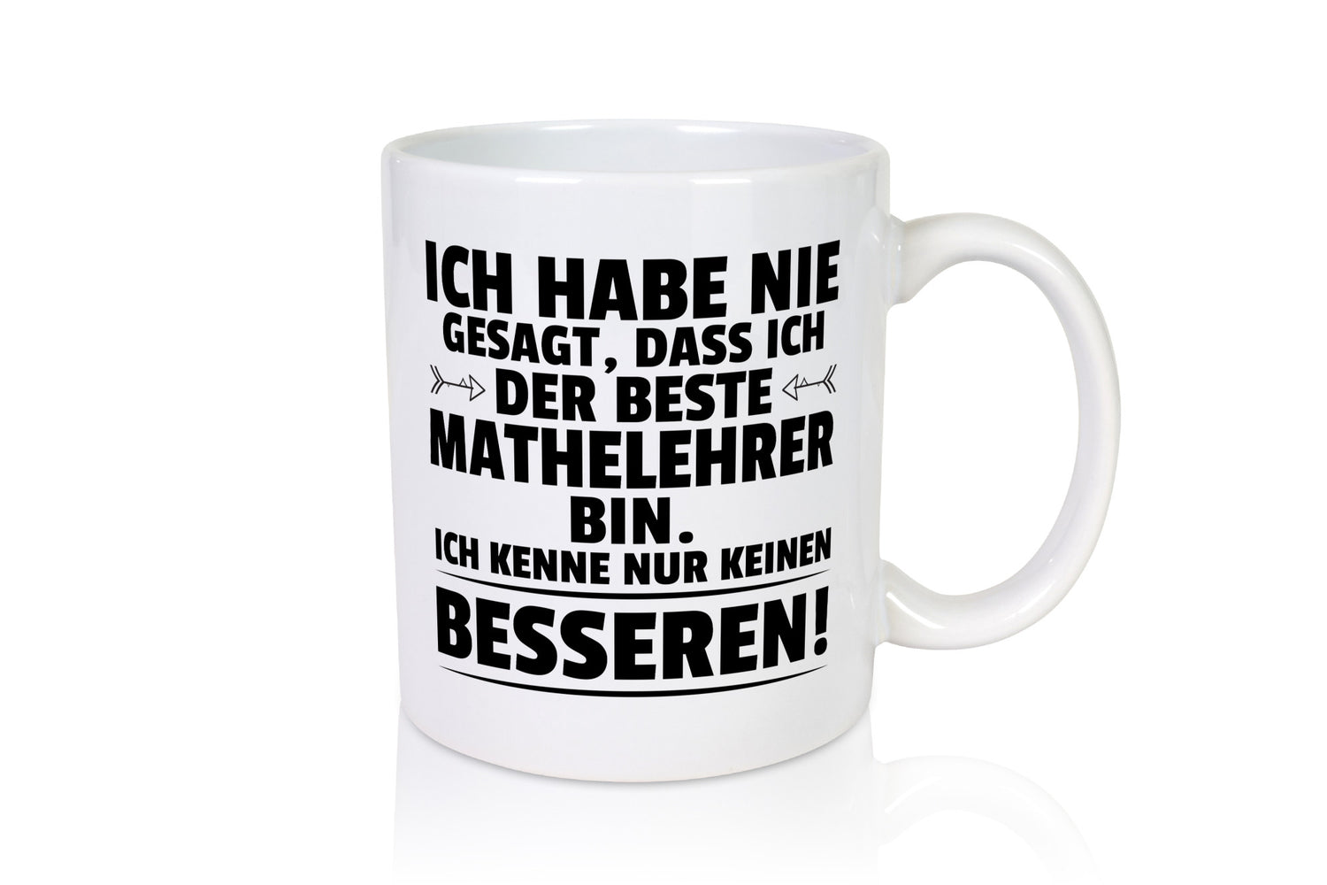 Der Beste Mathelehrer | Lehrer Mathe Humor Geschenkidee Tasse