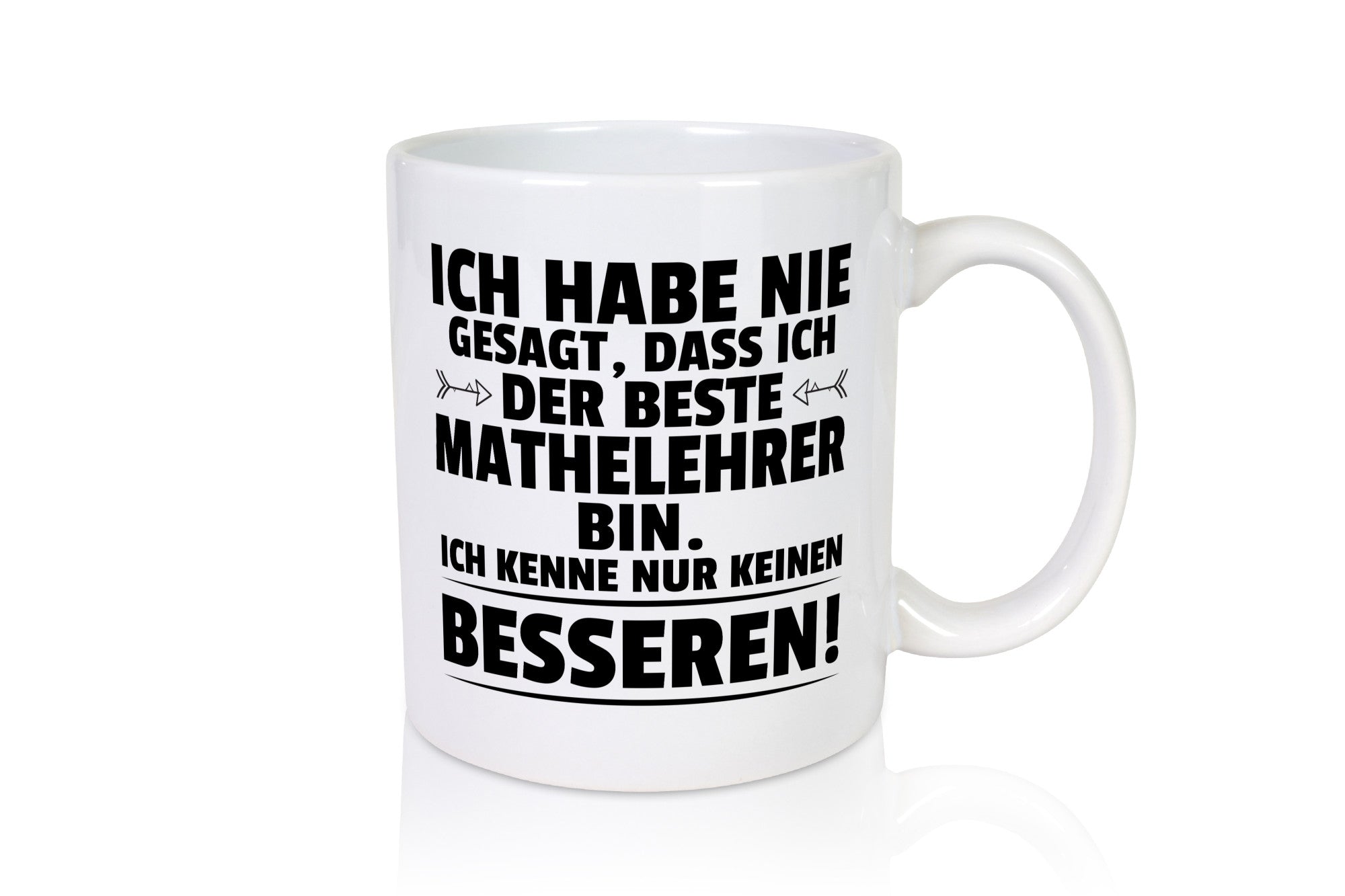 Der Beste Mathelehrer | Lehrer Mathe Humor Geschenkidee Tasse