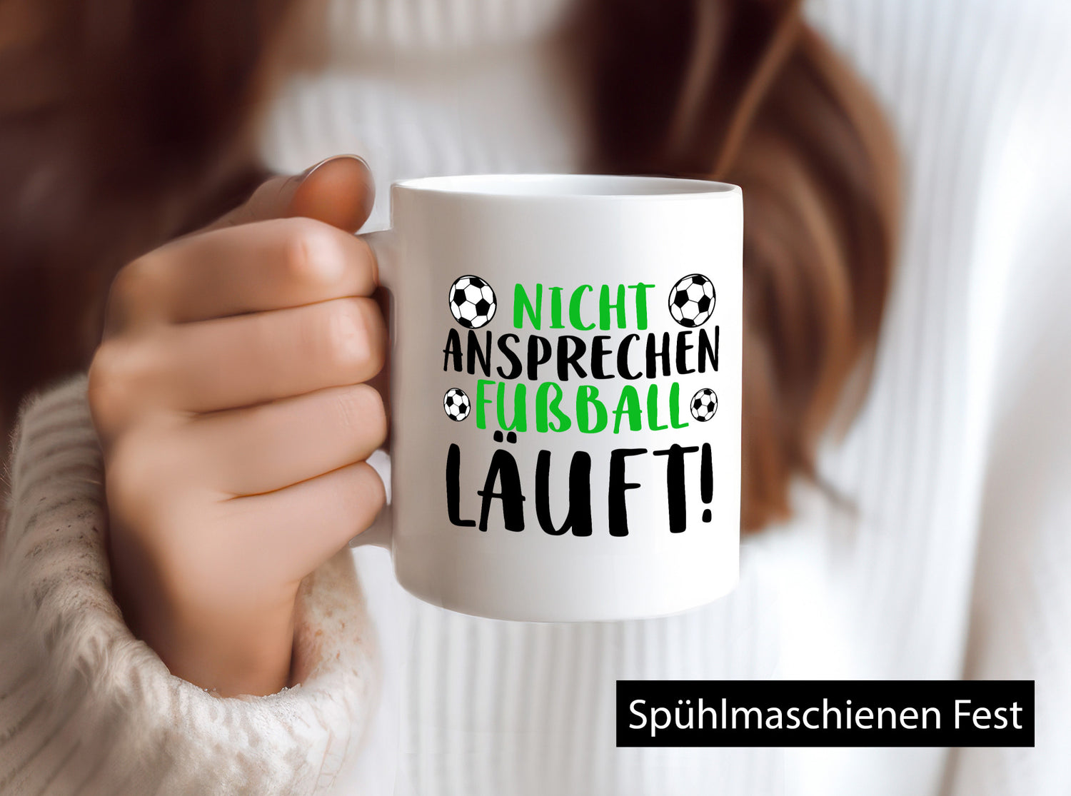 Nicht ansprechen Fußball läuft | Fußballfan Sport Kicker Humor Geschenkidee