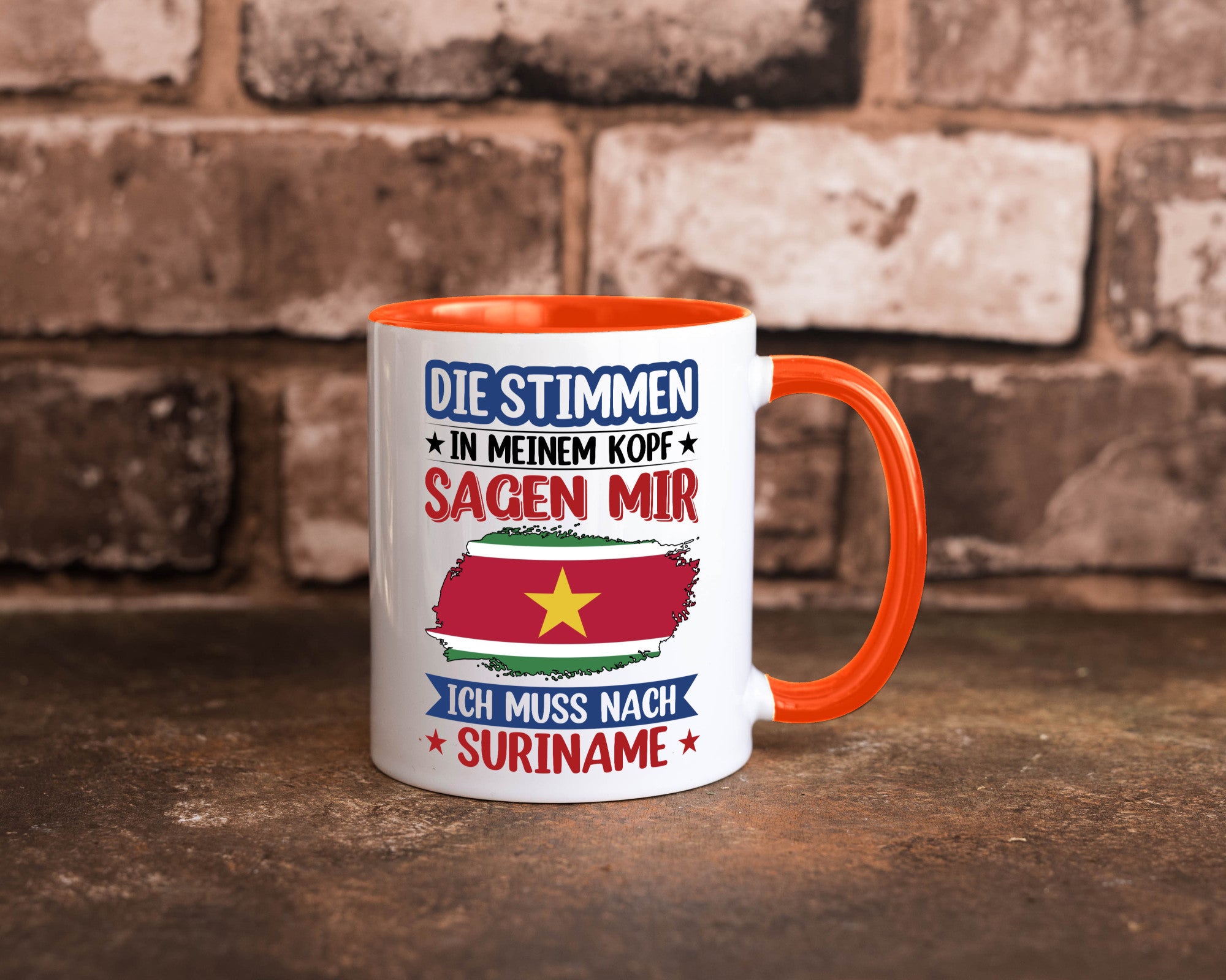 Suriname | Urlaub Stimmen in meinem Kopf Traumland v2 Geschenk Humor