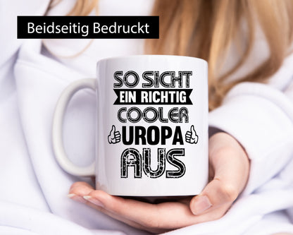 So sieht ein cooler uropa aus | Enkel lustiger Spruch Geschenk Familie