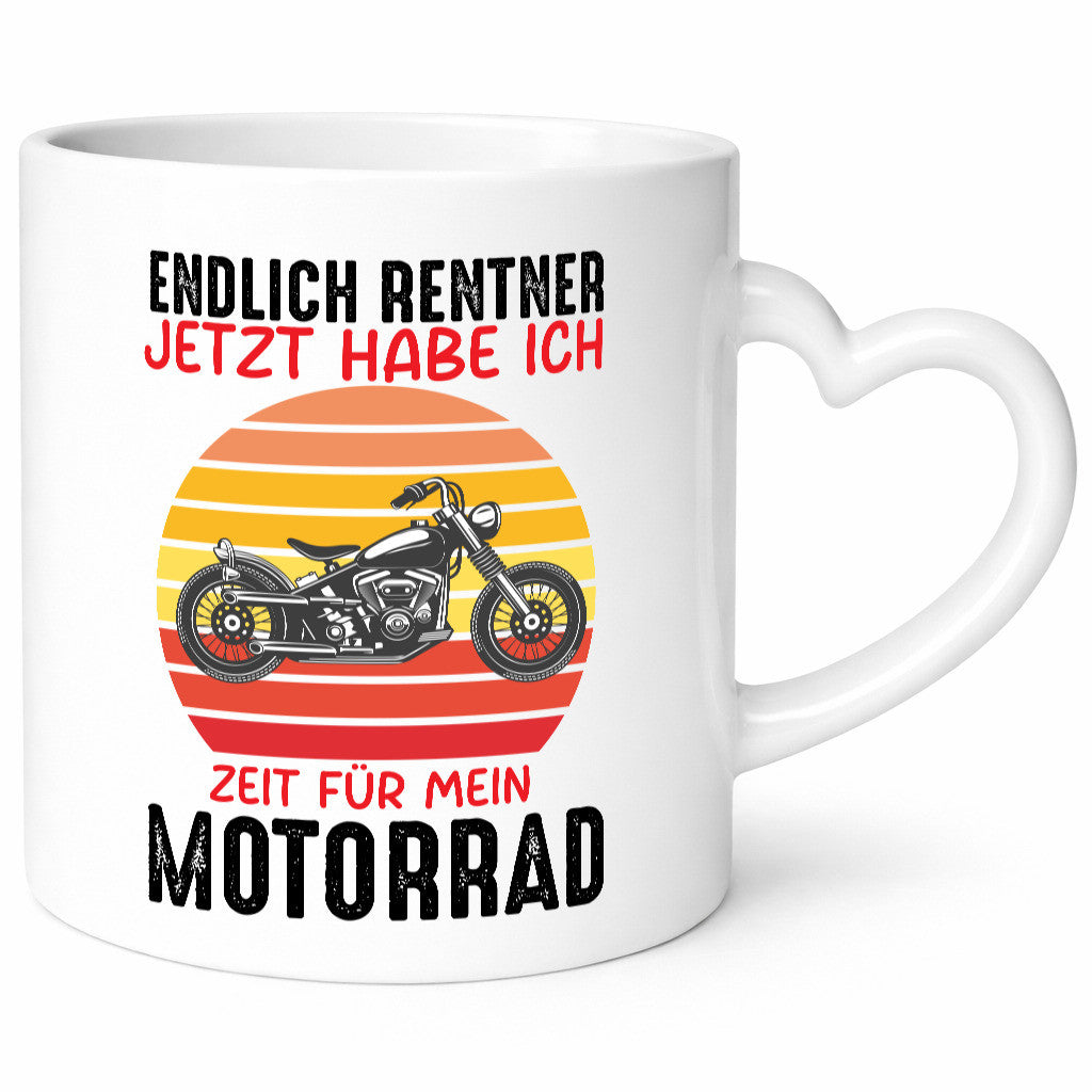 Endlich Renter jetzt habe ich Zeit für mein Motorrad lustig Humor Geschenkidee