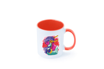 Zeichnung | Kunst Tasse Frauen Motiv cooles Design Humor Geschenkidee
