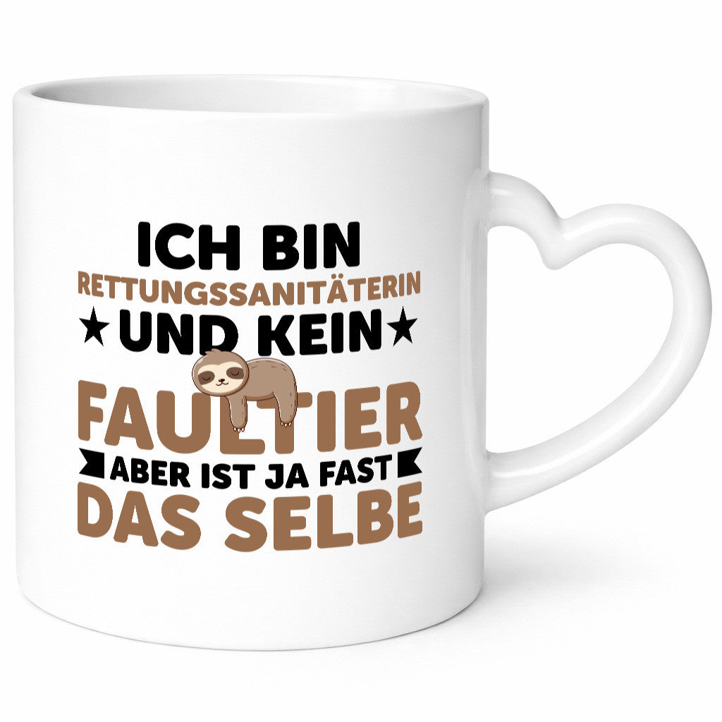 Ich bin kein Faultier: Rettungssanitäterin | Sanitäter v2 Humor Tierliebhaber