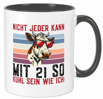 Mit 21 so gut aussehen | 21. Geburtstag Landwirt Bauer v2 Humor Geschenkidee
