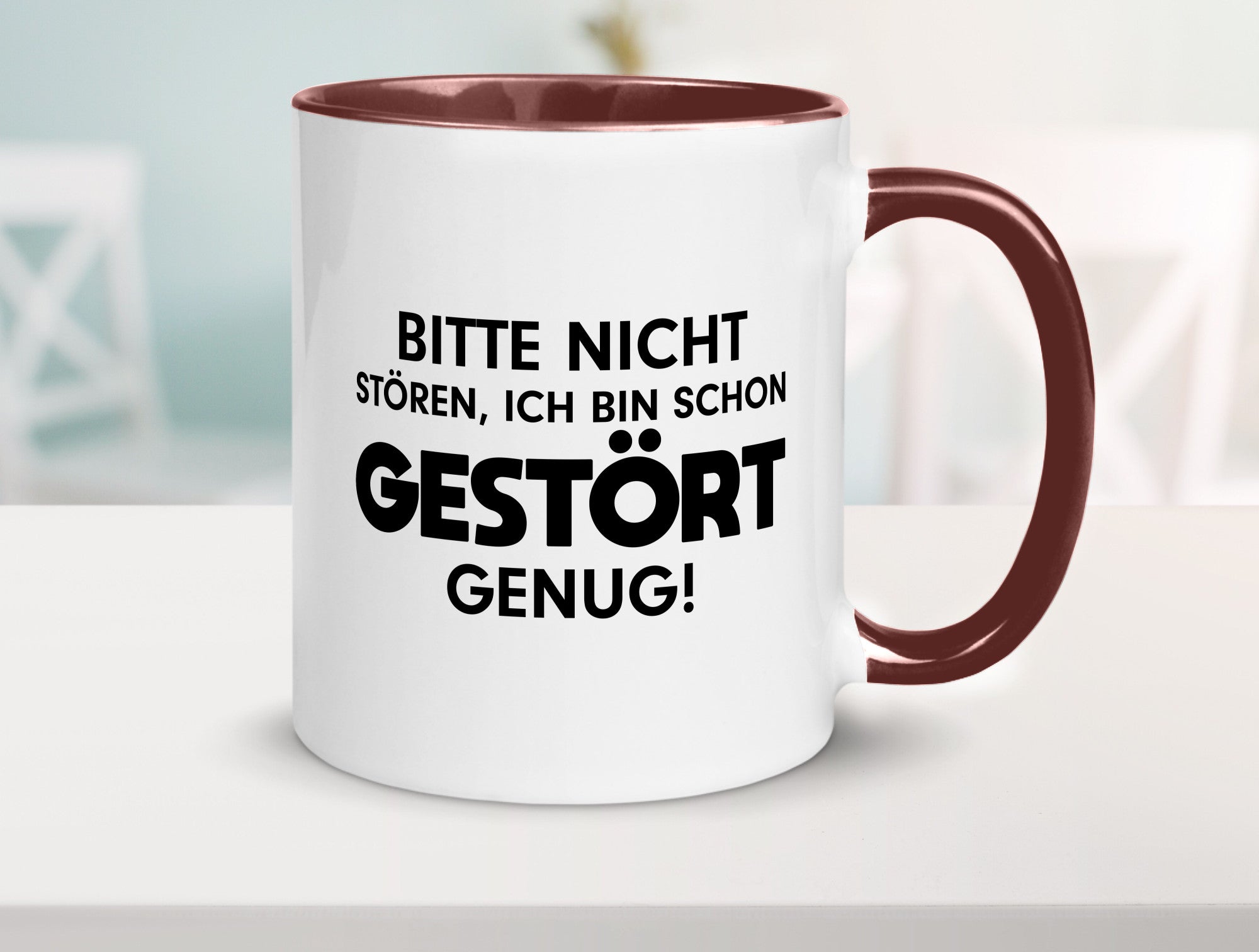 Bitte nicht stören | ich bin gestört Crazy lustig Humor Geschenkidee Geschenk