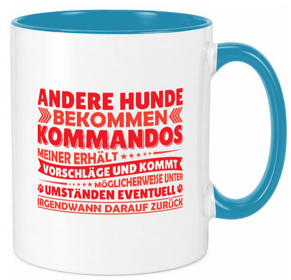 Hunde Training | Hundebesitzer Tasse Hundekommando vl5 lustig Tierliebhaber