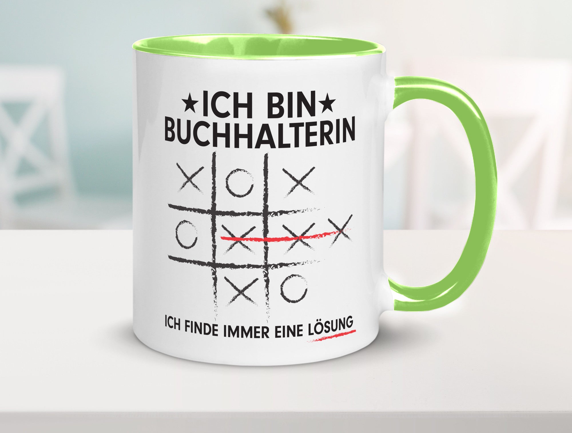 Lösung finden: Buchhalterin | Buchhaltung Humor v2 lustig Geschenkidee Geschenk