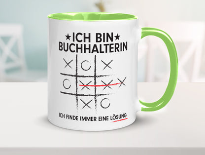 Lösung finden: Buchhalterin | Buchhaltung Humor v2 lustig Geschenkidee Geschenk