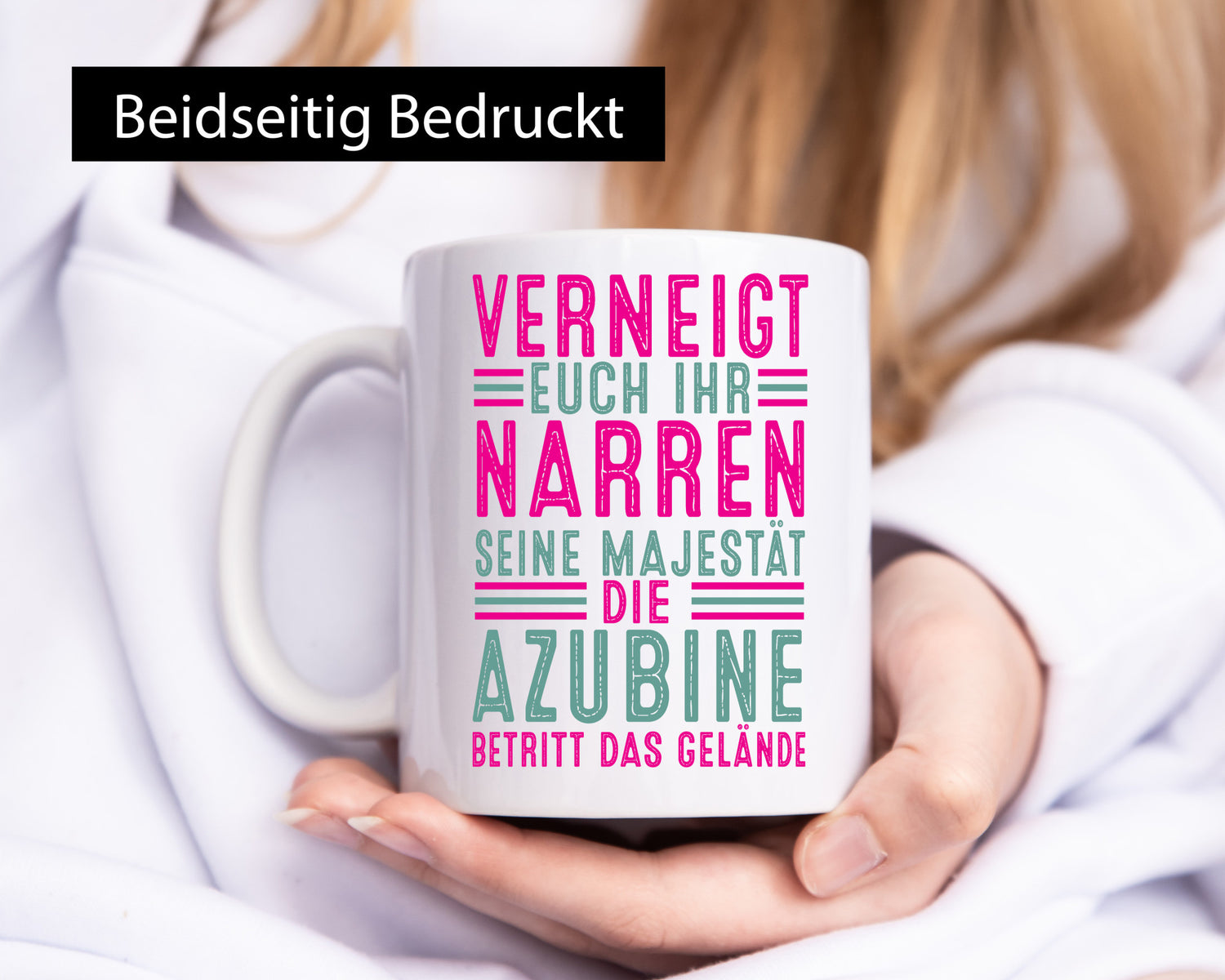 Verneigt euch: Azubine | Ausbildung Lehre Lehrling v2 lustiger Spruch Geschenk