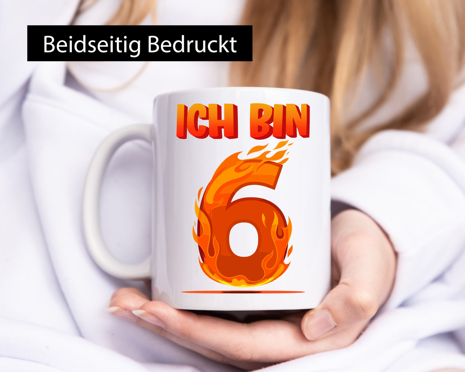 6. Geburtstag | 6 Jahre Drache lustig Geschenkidee Geschenk Tasse