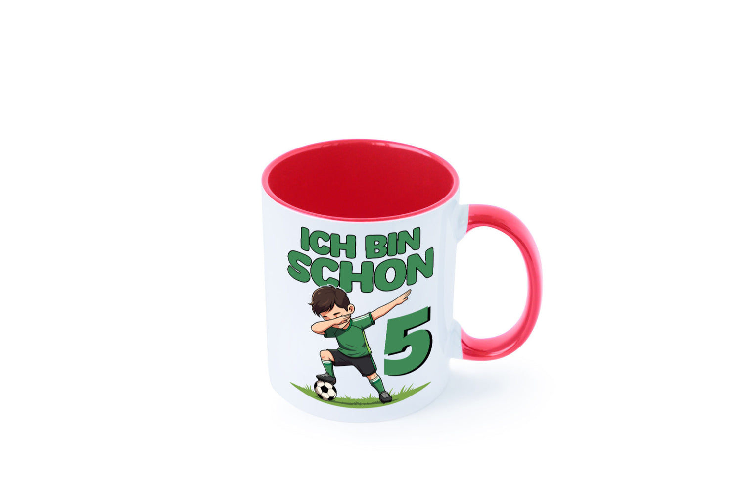5. Geburtstag | 5 Jahre Fußballer lustiger Spruch Geschenk Geschenkidee Tasse