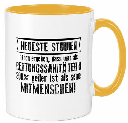 Neuste Studien: Rettungssanitäterin | Sanitäter lustiger Spruch Geschenk Humor