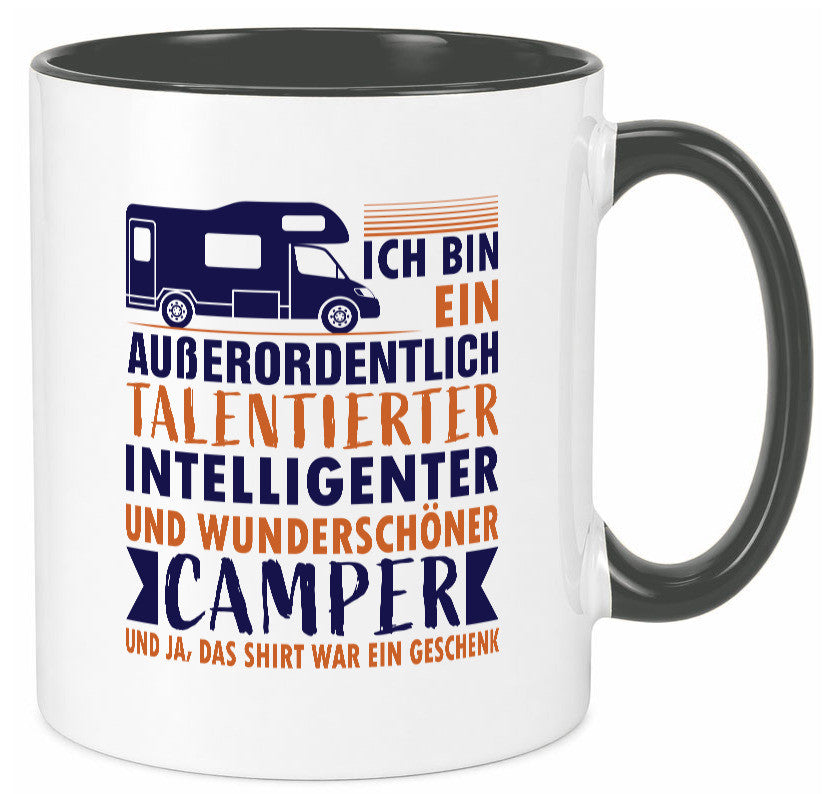 Talentierter | Intelligenter Wunderschöner Camper lustiger Spruch Geschenk