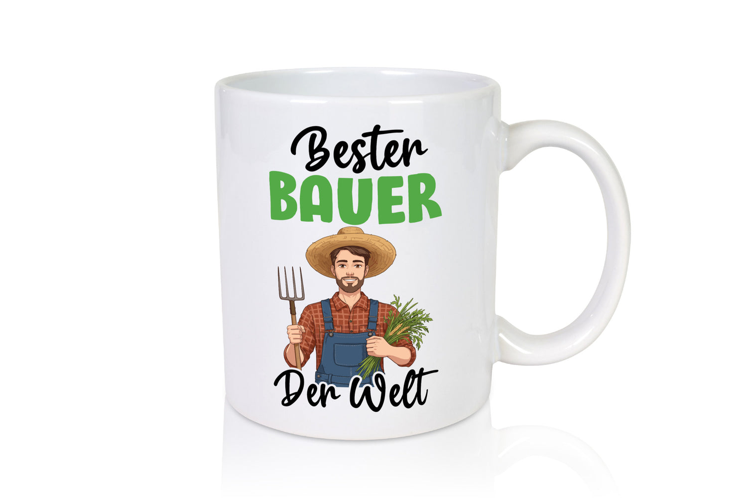 Bester Bauer | Bauernhof Landwirtschaft v2 Geschenkidee Humor Tasse