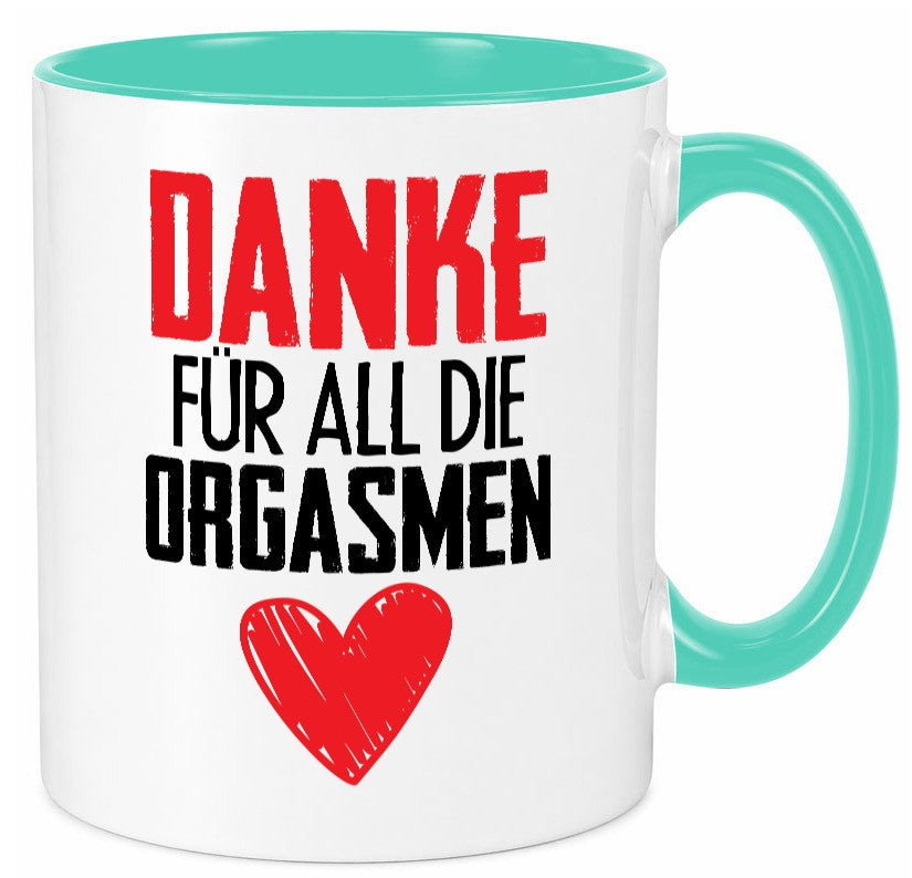 Orgasmus Tasse Geschenkidee Humor