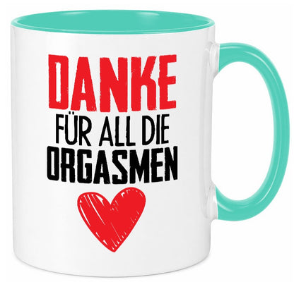 Orgasmus Tasse Geschenkidee Humor