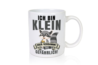 Ich bin klein | Waschbär Kindergarten Humor Geschenkidee Tasse