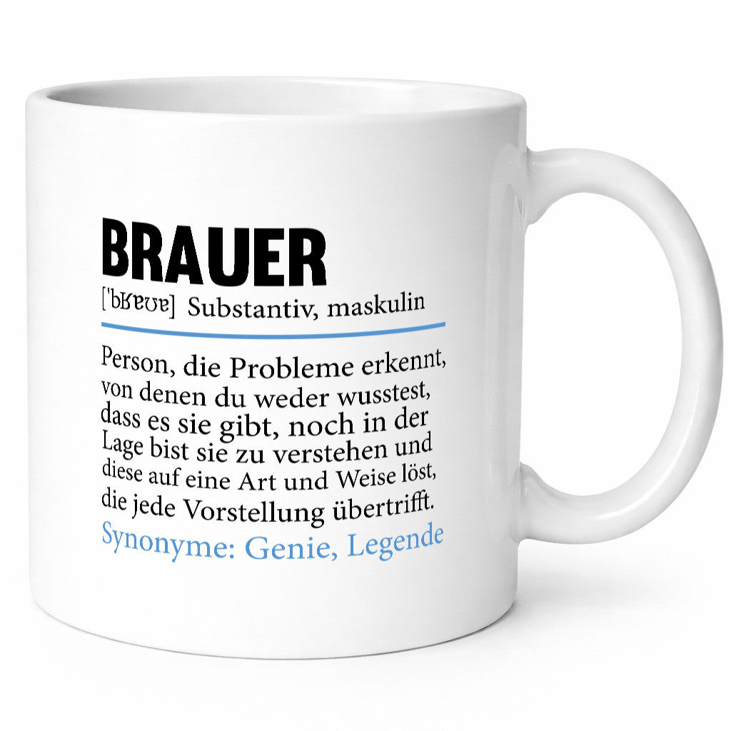 Brauer | Bier Brauerei Beruf lustig Geschenkidee Arbeit Kollegen Büro Humor