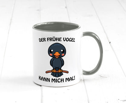 Der Frühe Vogel Humor Geschenkidee Tasse
