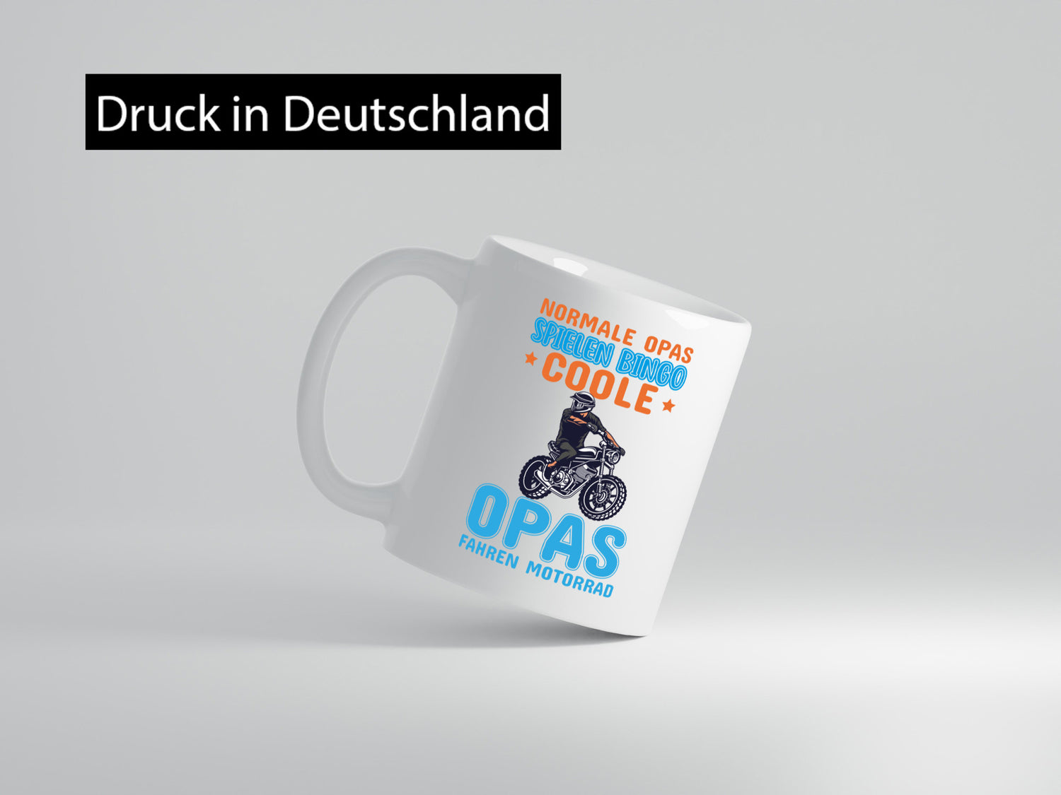 Coole Opas fahren Motorrad | Spruch Tasse Großvater Geschenk Familie