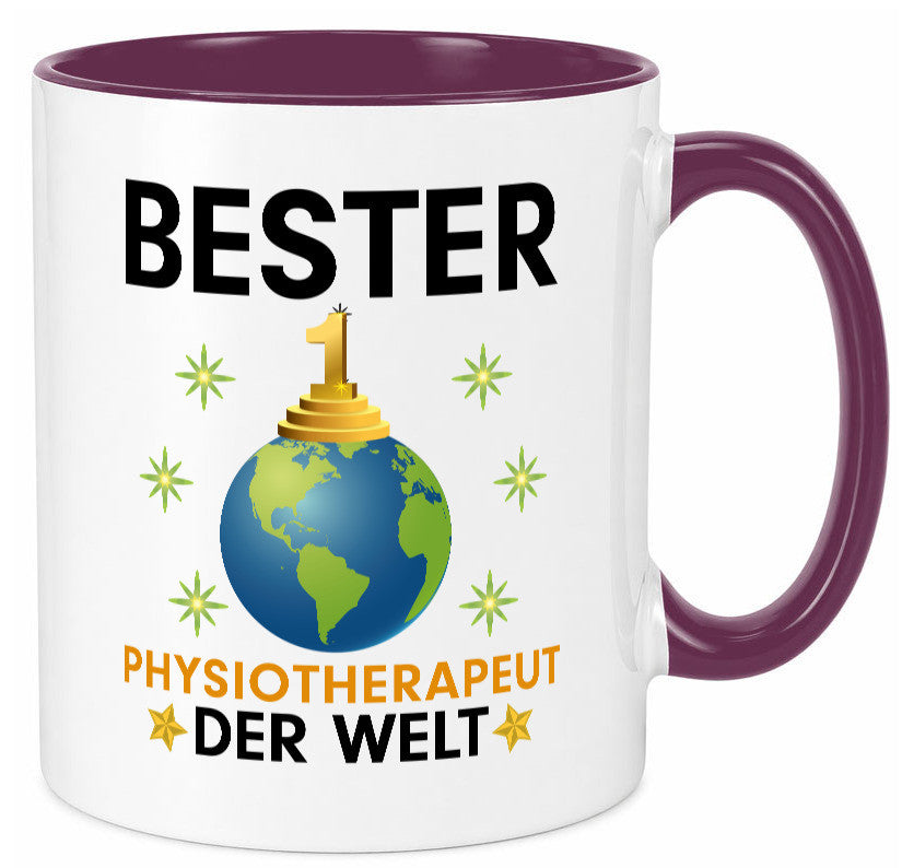 Welt Bester Physiotherapeut Humor Geschenkidee Tasse
