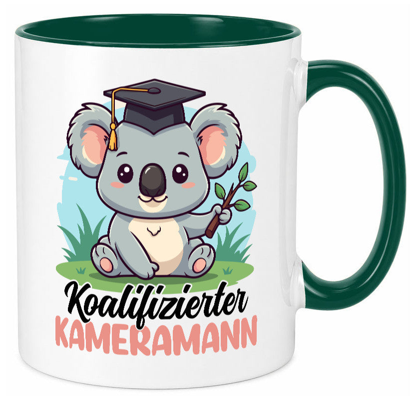 Koalifizierter Kameramann | Kamera lustiger Spruch Geschenk Humor Geschenkidee