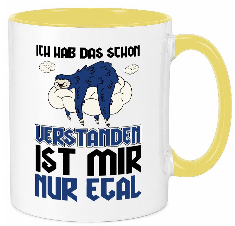 Ist mir nur egal Geschenk Humor Geschenkidee lustiger Spruch Tasse