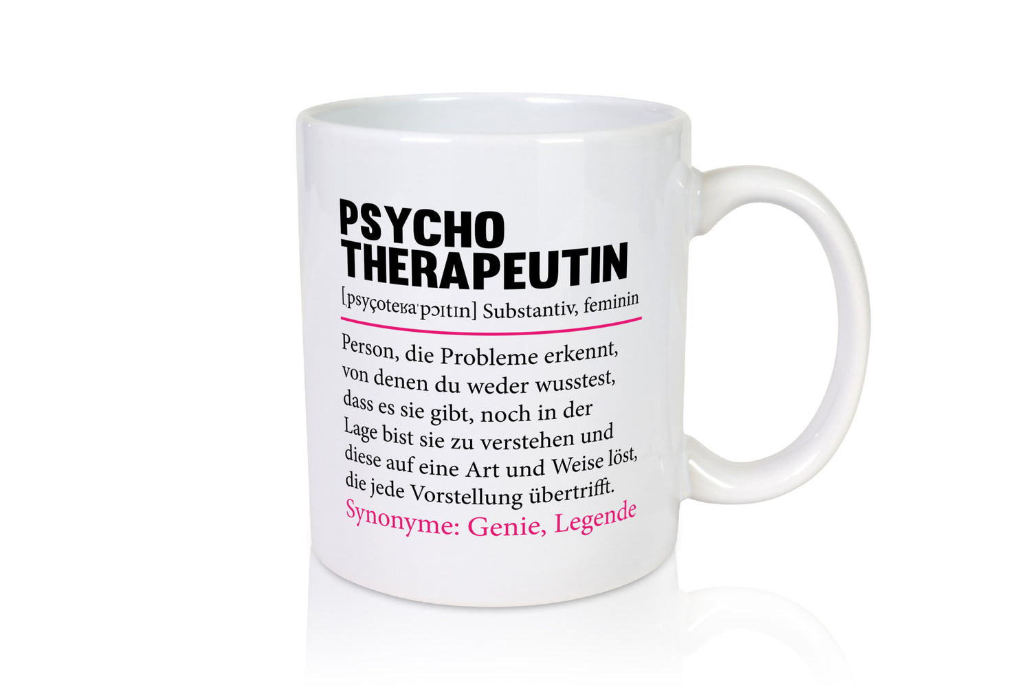 Physiotherapeutin | Beruf Spruch Text v2 Geschenk Arbeit Kollegen Büro lustiger
