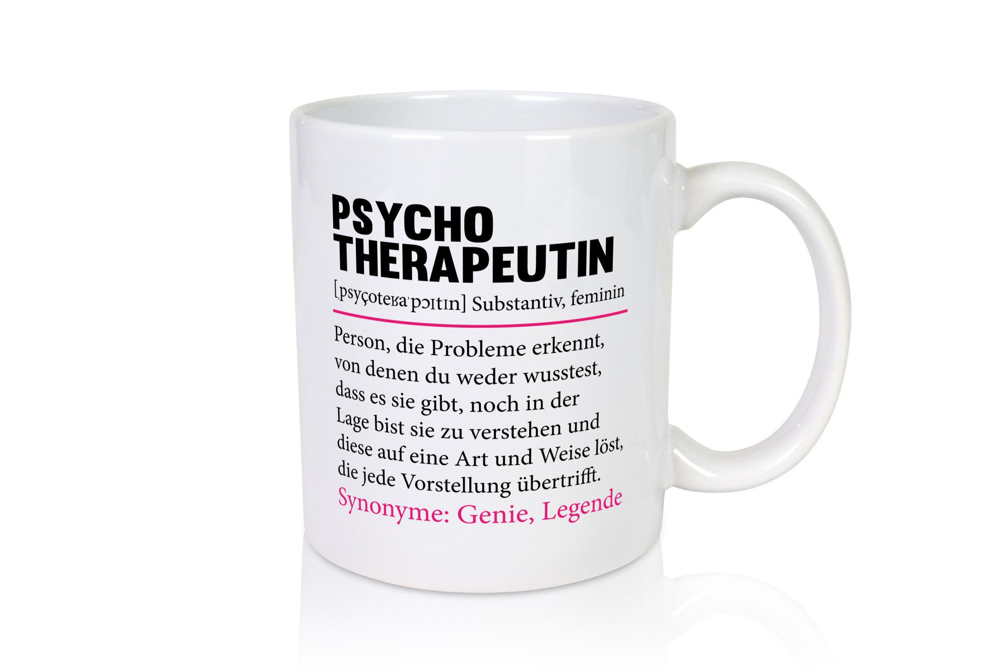 Physiotherapeutin | Beruf Spruch Text v2 Geschenk Arbeit Kollegen Büro lustiger