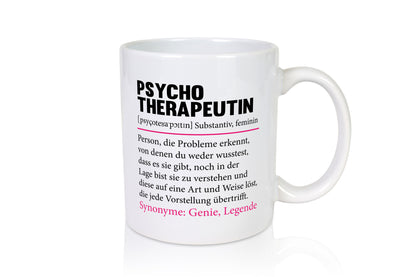 Physiotherapeutin | Beruf Spruch Text v2 Geschenk Arbeit Kollegen Büro lustiger