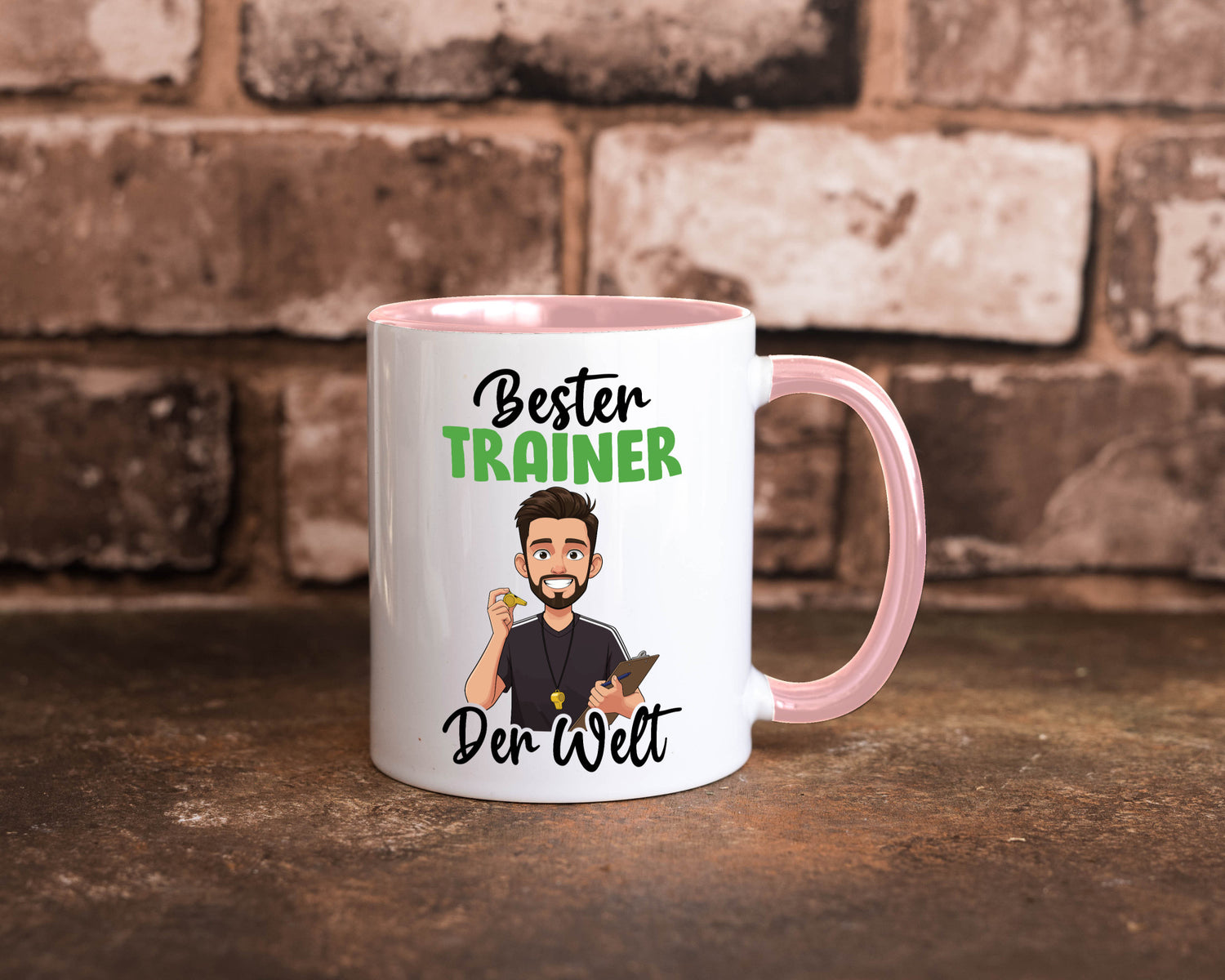 Bester Trainer | Verein Sport v2 Humor Geschenkidee Tasse