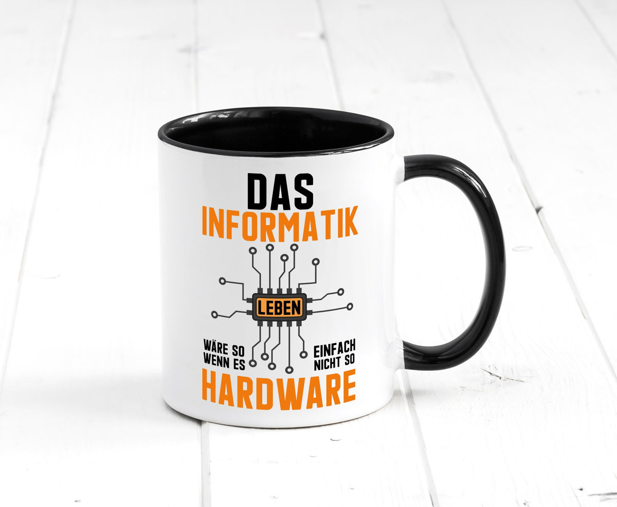 Informatik Leben | Hardware Nerd Software Entwickler Geschenkidee Humor Tasse