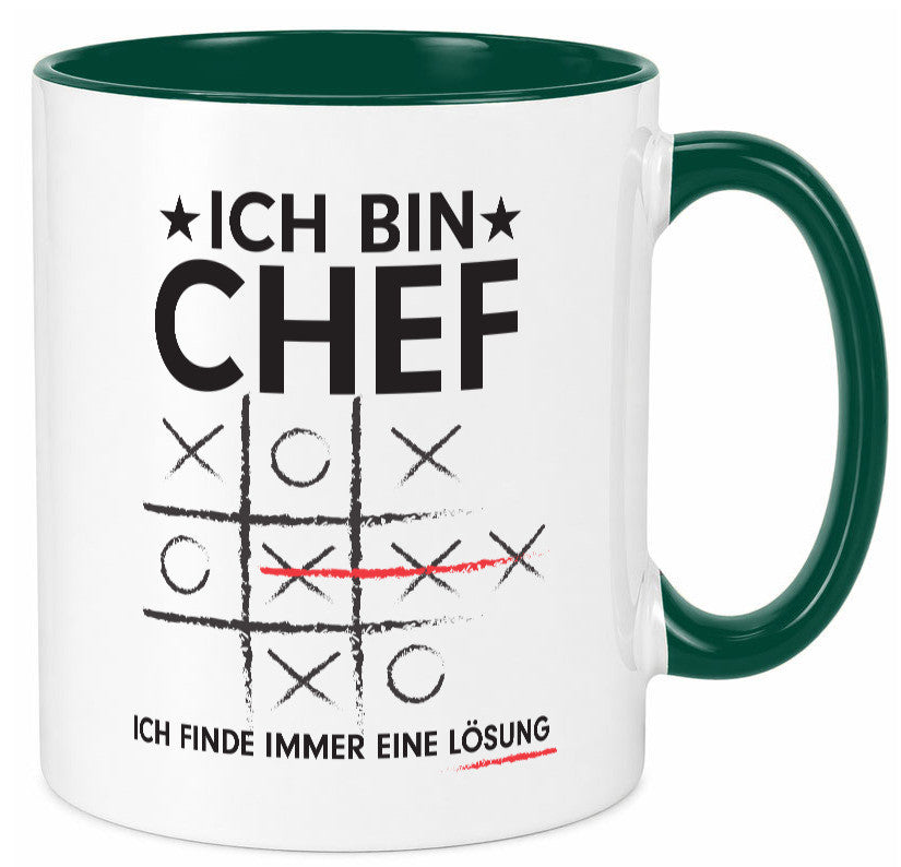 Lösung finden: Chef | Führungskraft Vorgesetzter v2 lustiger Spruch Geschenk