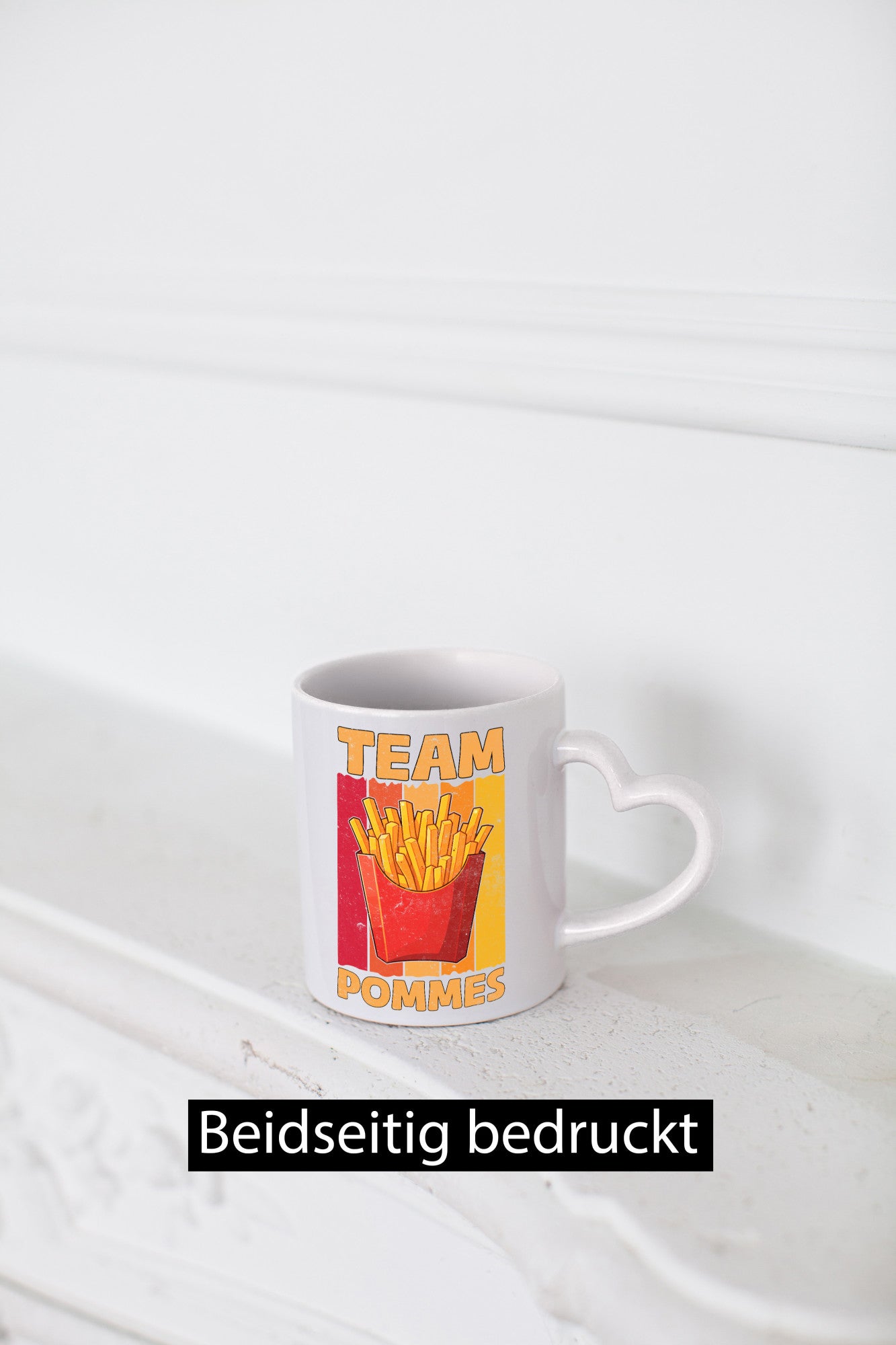 Team Pommes | Frites Liebhaber Humor Geschenkidee Tasse