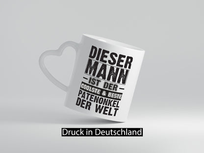 Coolster Patenonkel | Onkel Spruch Tasse Humor Geschenk Geschenkidee lustiger